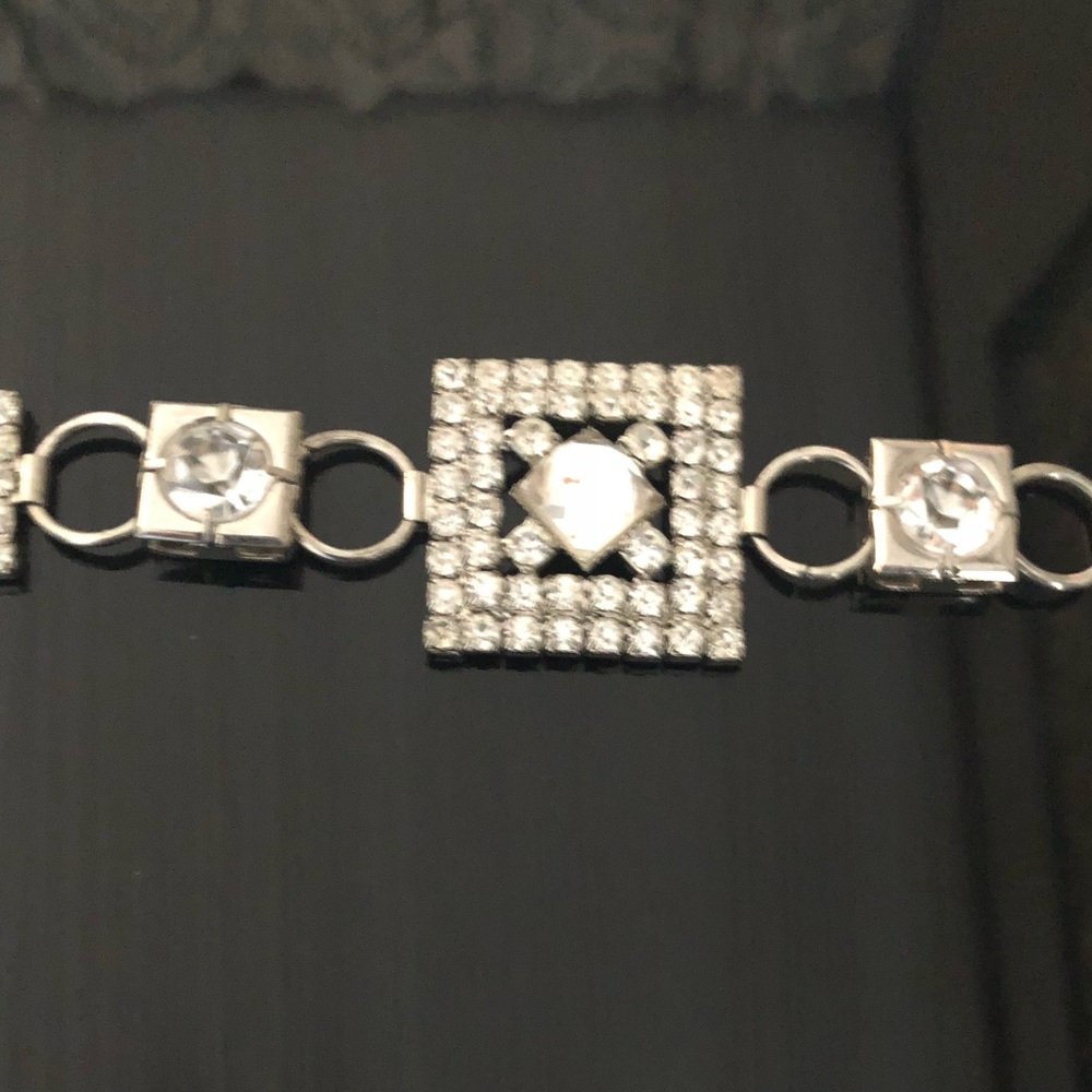 Glamorous Rhinestones Belt/Chain - Picture 3 of 3